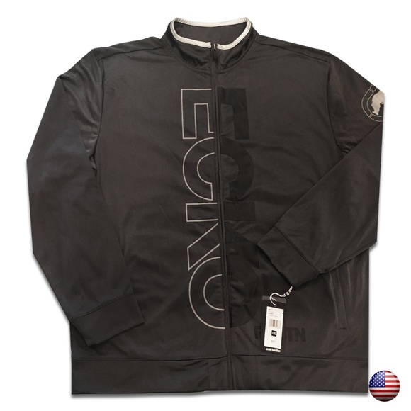 ECKO UNLTD MEN'S GRAY ZIP UP JACKET SIZE XXL